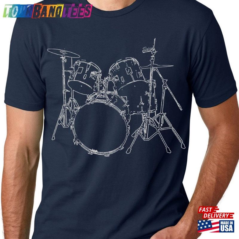 Think Out Loud Apparel Drums T-Shirt Classic 29Uf166282 – Utopia Fashion