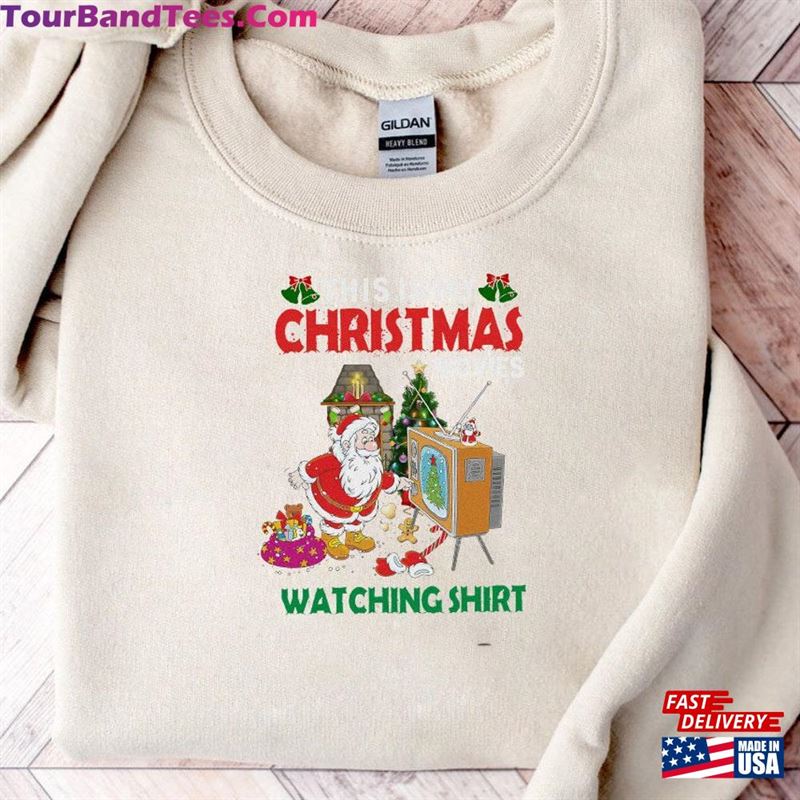 This Is My Christmas Movies Watching Shirt Sweatshirt Women Hoodie 29Uf182328 – Utopia Fashion