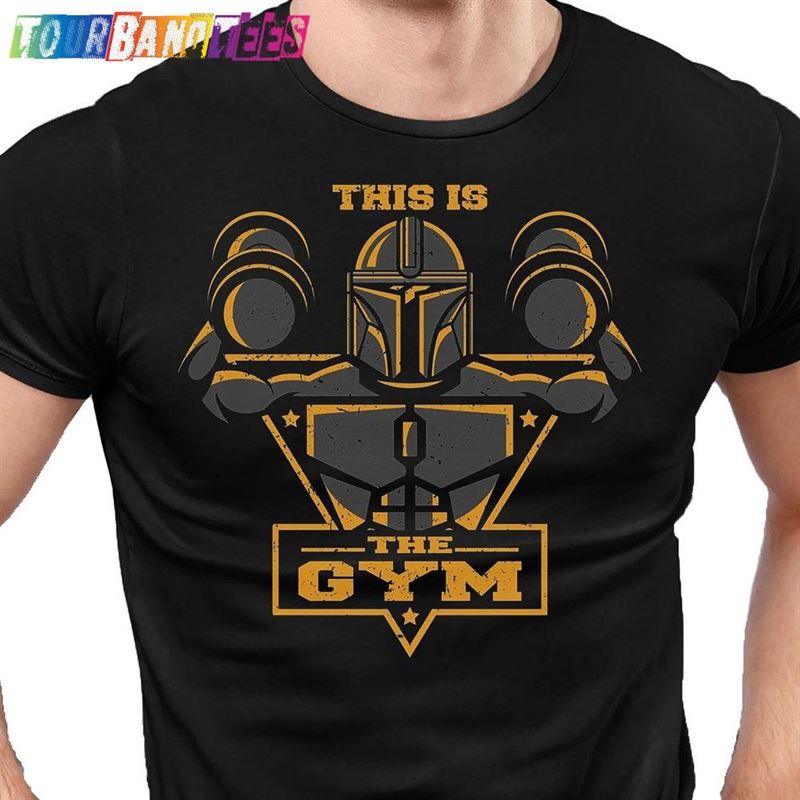 This Is The Gym Mando T-Shirt Men’S Fitness Tee Shirt Gamers Shirts Geek Training Top Funny Anime Classic Unisex 29Uf179074 – Utopia Fashion