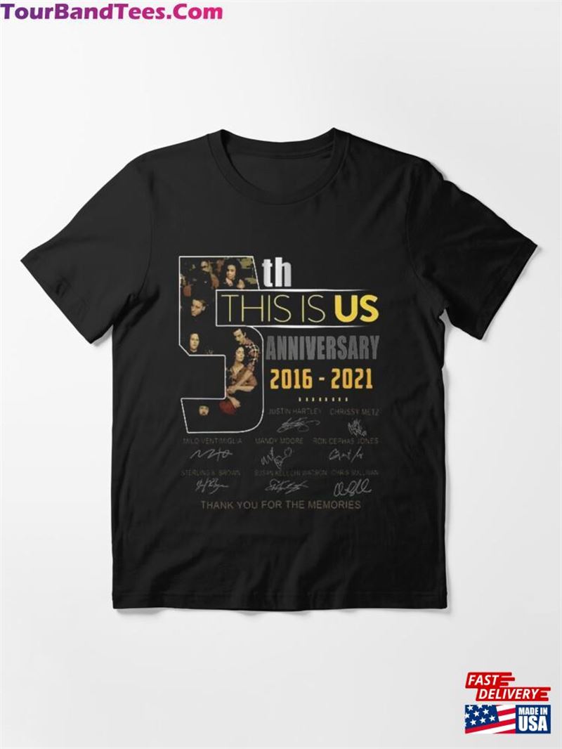 This Is Us Anniversary Essential T-Shirt Classic 29Uf172091 – Utopia Fashion