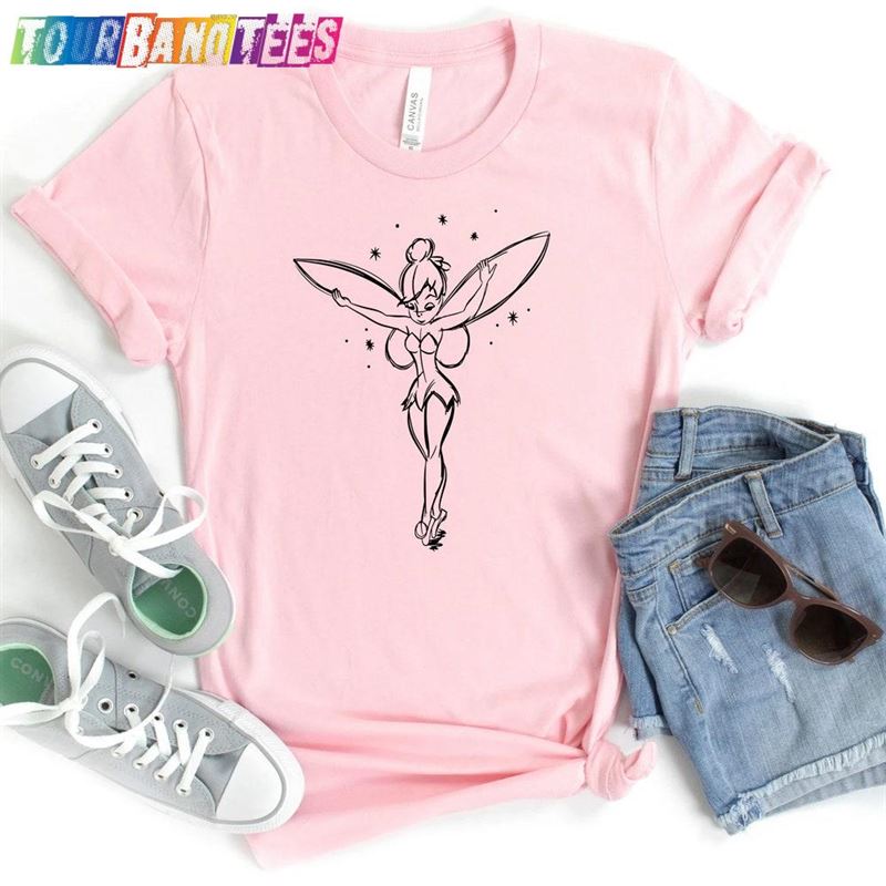 Tinkerbell Sketch Shirt Disney Shirts For Women Magic Kingdom Classic Unisex 29Uf174970 – Utopia Fashion