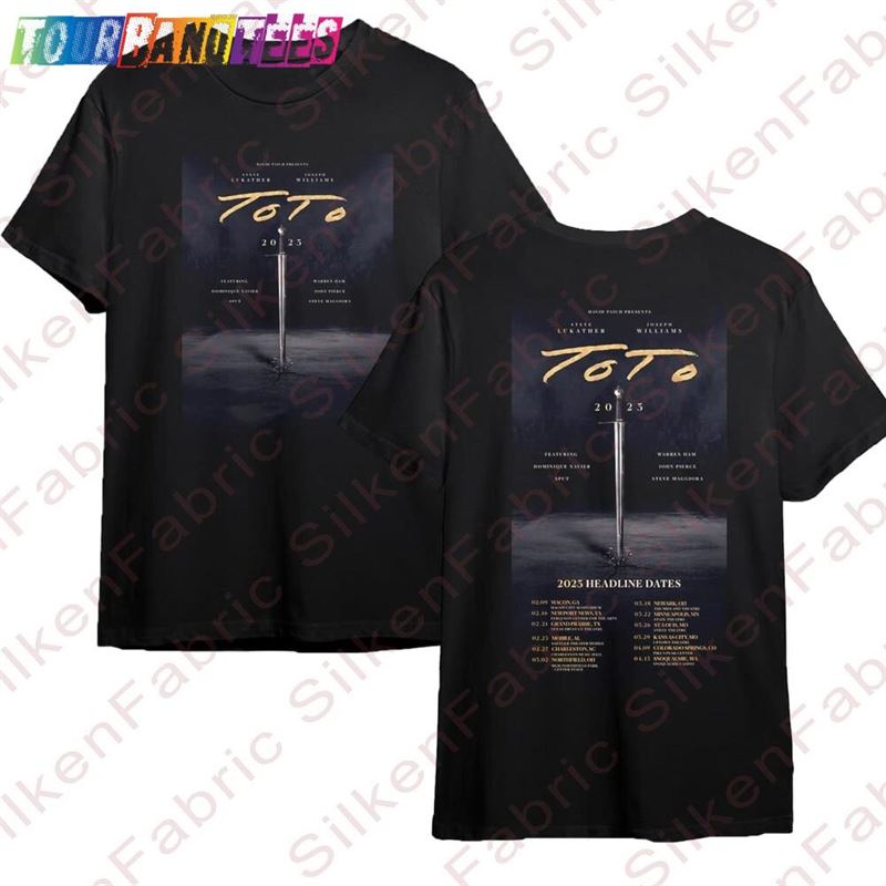 Toto Tour Shirt Vintage Unisex T-Shirt 29Uf165573 – Utopia Fashion