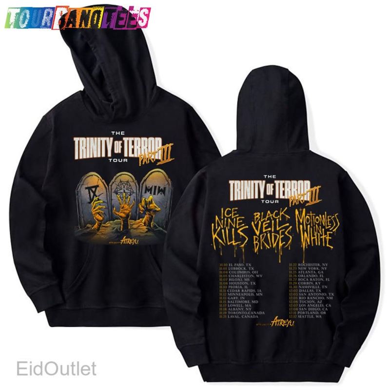 Trinity Of Terror Tour Part Hoodie Concert Shirt Sweatshirt Unisex 29Uf166930 – Utopia Fashion