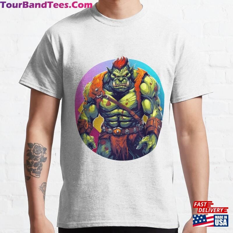 Troll Or Orc Fantasy Character T Shirt Classic T-Shirt 29Uf166073 – Utopia Fashion