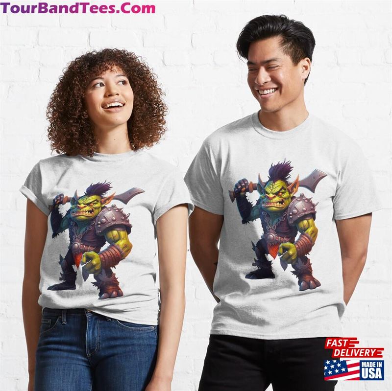 Troll Or Orc Fantasy Character T Shirt Classic T-Shirt Unisex 29Uf166095 – Utopia Fashion