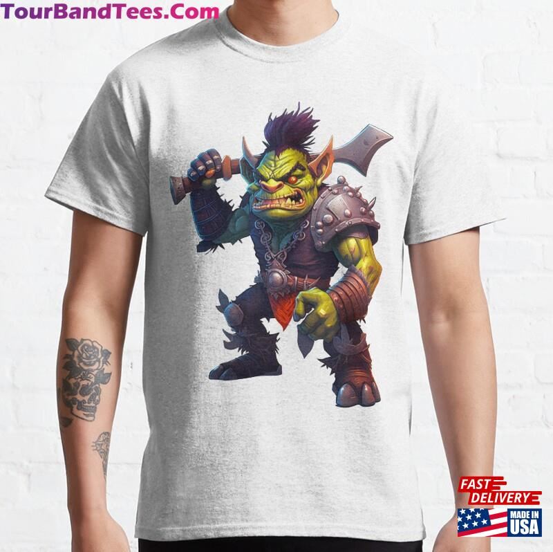 Troll Or Orc Fantasy Character T Shirt Classic T-Shirt Unisex 29Uf166095 – Utopia Fashion