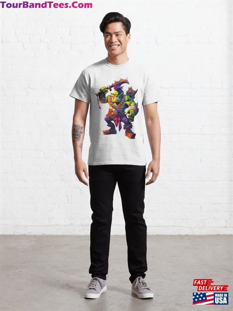 Troll Orc Comics Character Fantasy T Shirt Classic T-Shirt Unisex 29Uf166041 – Utopia Fashion