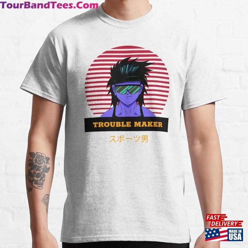 Troublemaker Classic T-Shirt 29Uf187411 – Utopia Fashion