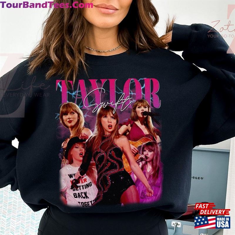 Ts Vintage 90S Eras Tour Shirt Swiftie Concert Outfit Hoodie Unisex 29Uf177262 – Utopia Fashion