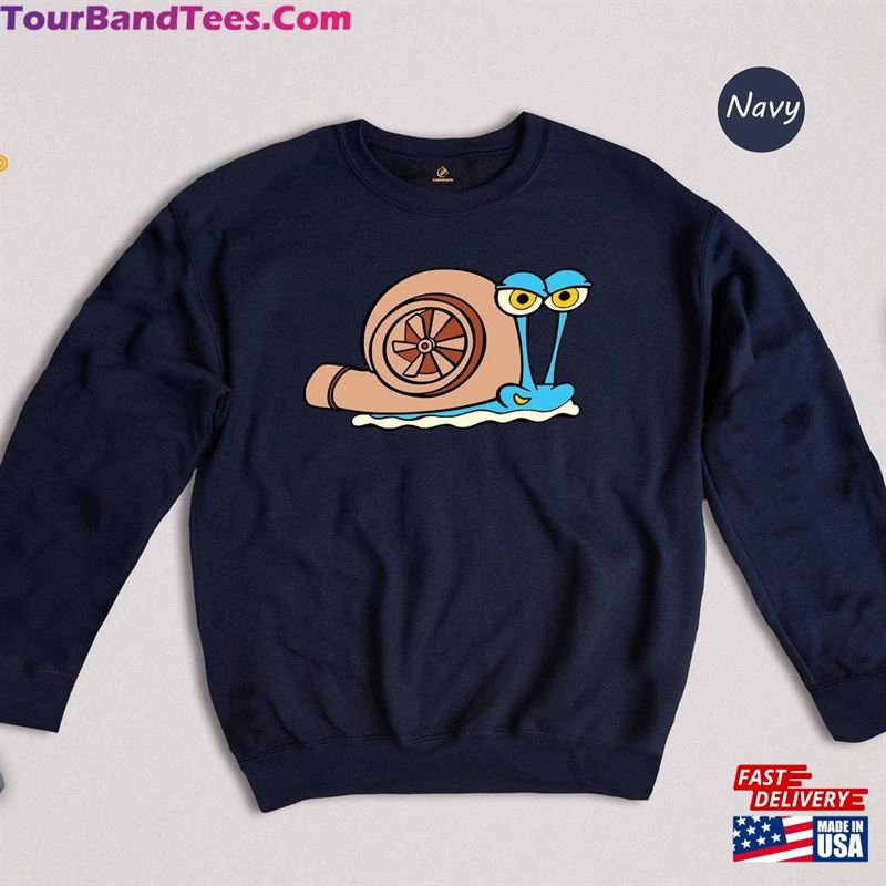 Turbo Snail T-Shirt Funny Cartoon Shirt Lover Classic 29Uf187222 – Utopia Fashion