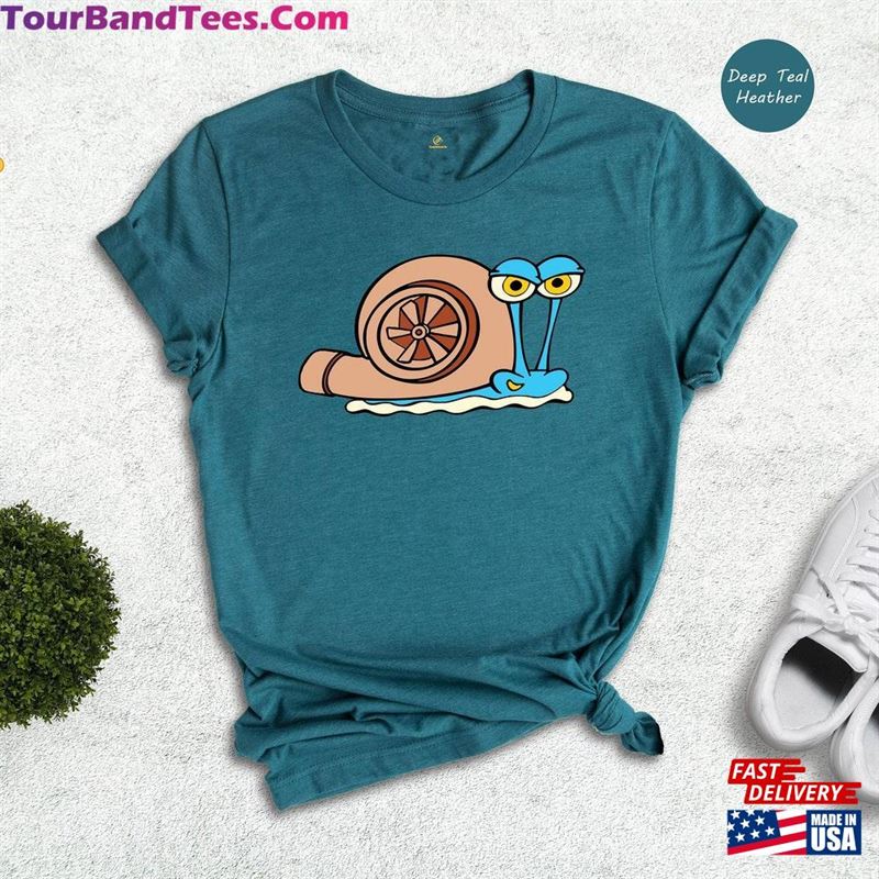 Turbo Snail T-Shirt Funny Cartoon Shirt Lover Classic 29Uf187222 – Utopia Fashion