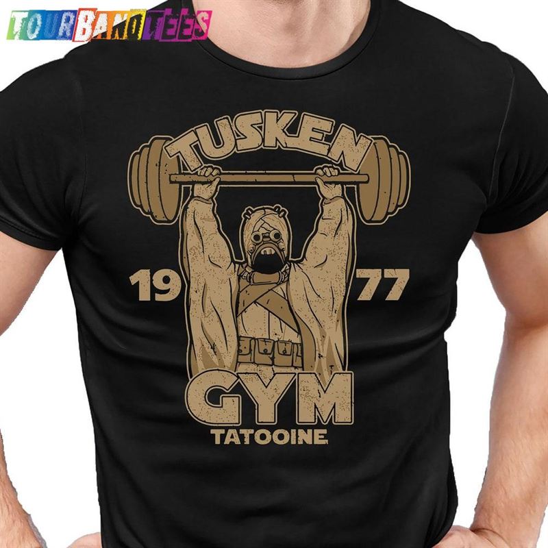 Tusken Gym T-Shirt Men’S Fitness Tee Shirt Gamers Shirts Geek Training Top Funny Anime Classic Hoodie 29Uf179163 – Utopia Fashion