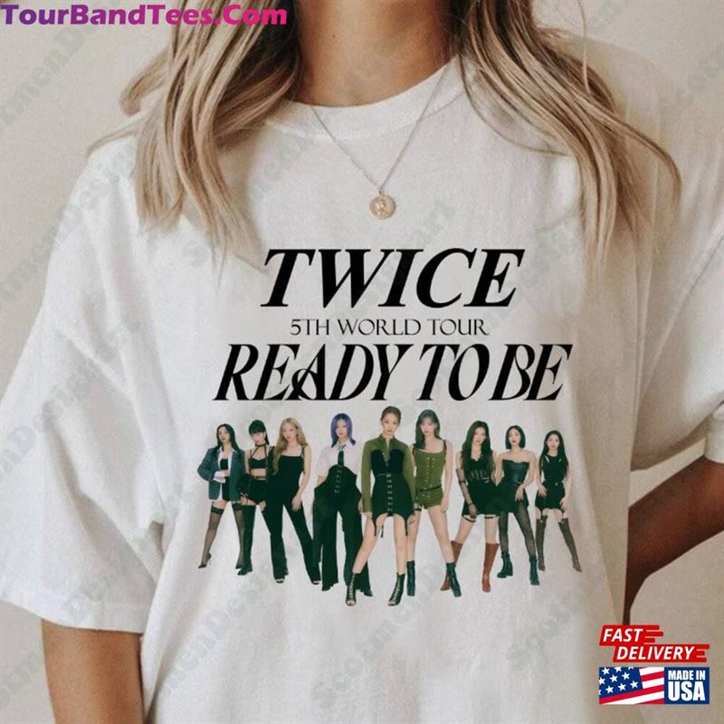 Twice Shirt Kpop Album Gift Fan 5Th World Tour Ready To Be Moonlight Sunrise Unisex Classic 29Uf177597 – Utopia Fashion