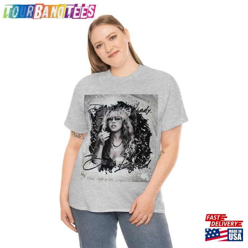 Unisex Heavy Cotton Tee Fleetwood Mac Stevie Nicks Classic 29Uf171519 – Utopia Fashion