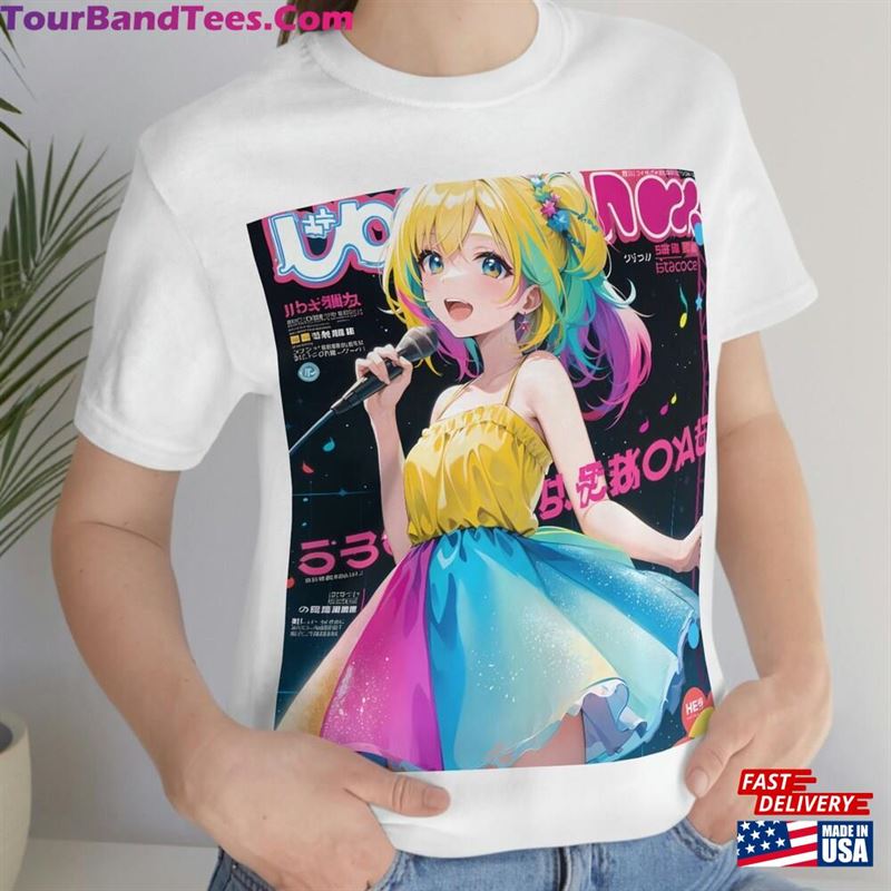 Unisex Music Girl Fashion Magazine Cover Short Sleeve Tee Mom Shirt Sweatshirt T-Shirt 29Uf172468 – Utopia Fashion