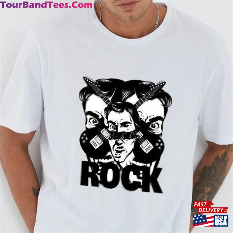 Unisex Rock Music T-Shirt And Roll Shirt Star Tee 29Uf169546 – Utopia Fashion