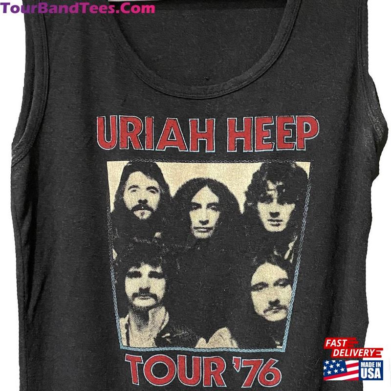 Uriah Heep Vintage Tour T-Shirt Unisex Hoodie 29Uf164794 – Utopia Fashion