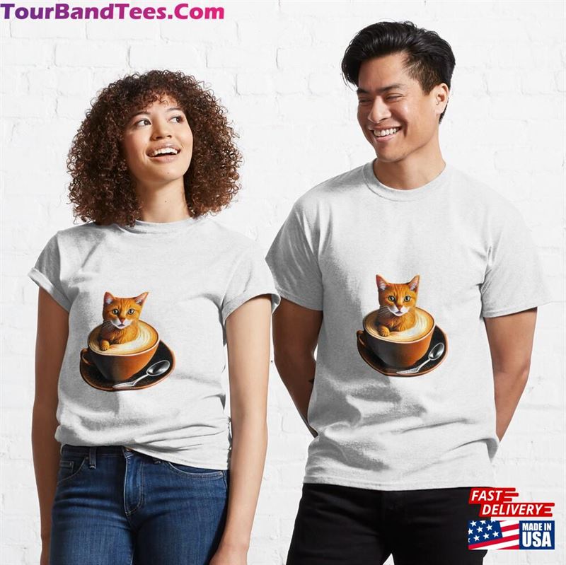 Uyahe Cat And Coffee T-Shirt Hoodie Unisex 29Uf172486 – Utopia Fashion