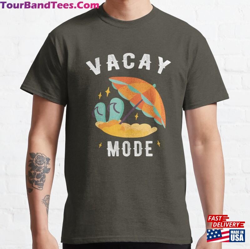 Vacay Mode Women Activate Summer Sand Car Play Classic T-Shirt Hoodie 29Uf166074 – Utopia Fashion