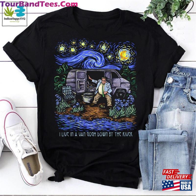 Van Gogh Live In A Down By The River Vintage T-Shirt Starry Night Shirt Matt Foleys Unisex Sweatshirt 29Uf166103 – Utopia Fashion