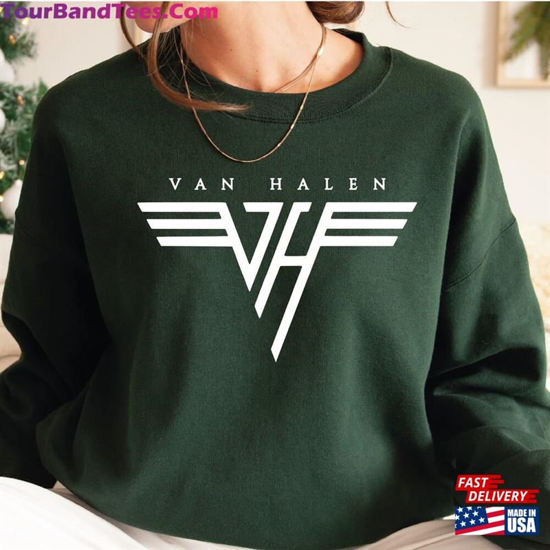 Van Halen Sweatshirt Hoodie Band Sweater Unisex Classic 29Uf167691 – Utopia Fashion