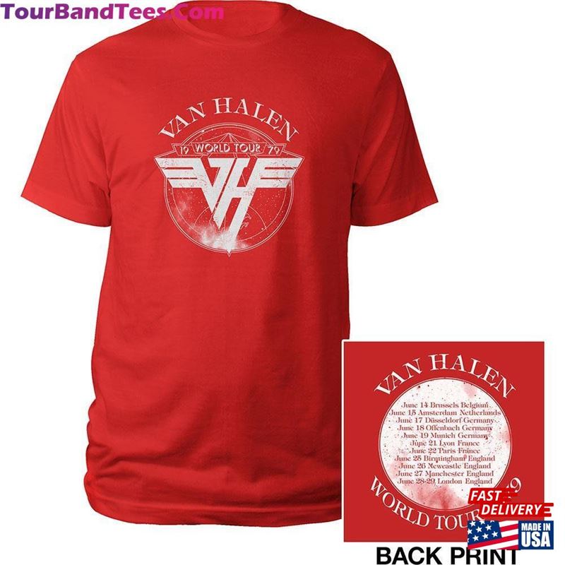 Van Halen Unisex T-Shirt 29Uf166730 – Utopia Fashion