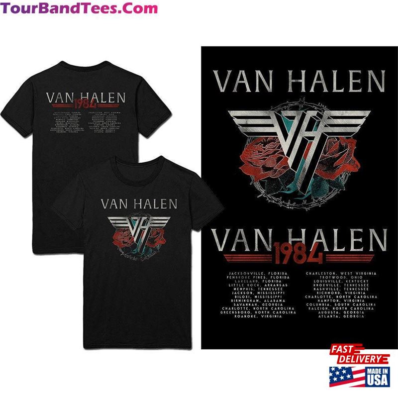 Van Halen Unisex T-Shirt Classic Sweatshirt 29Uf166739 – Utopia Fashion