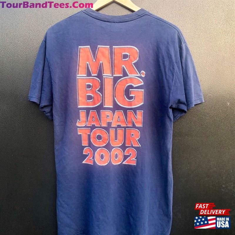 Vintage 00S Mr Big Japan Tour American Hard Rock Supergroup Formed In Los Angeles California Unisex Sweatshirt 29Uf168238 – Utopia Fashion