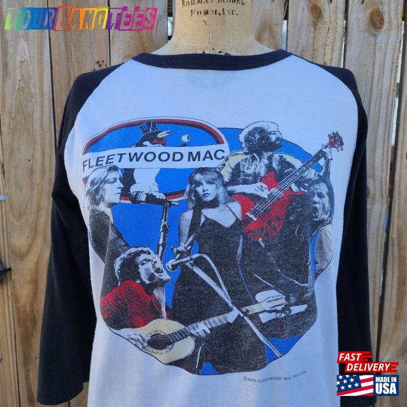 Vintage Fleetwood Mac Jersey Shirt Unisex T-Shirt 29Uf170270 – Utopia Fashion