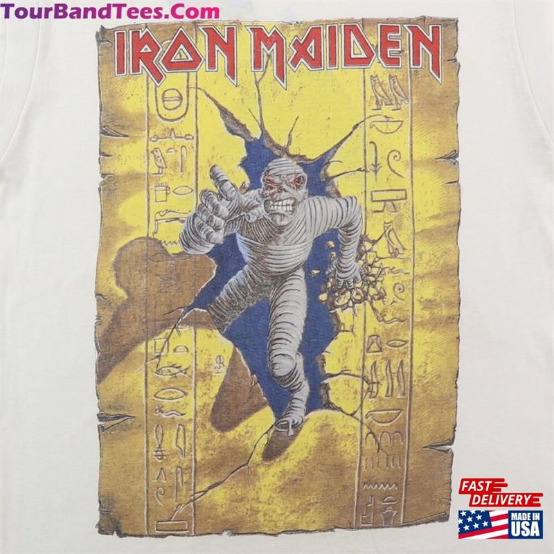 Vintage Iron Maiden World Slavery Tour Sleeveless Shirt T-Shirt Hoodie 29Uf167426 – Utopia Fashion