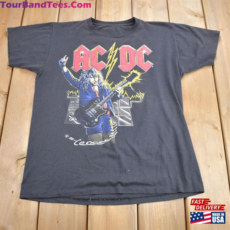 Vintage Ac Dc Who Made Tour Band T-Shirt Tee Sweatshirt 29Uf165946 – Utopia Fashion