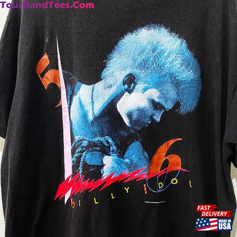 Vintage Billy Idol Shirt Hoodie Unisex 29Uf167110 – Utopia Fashion