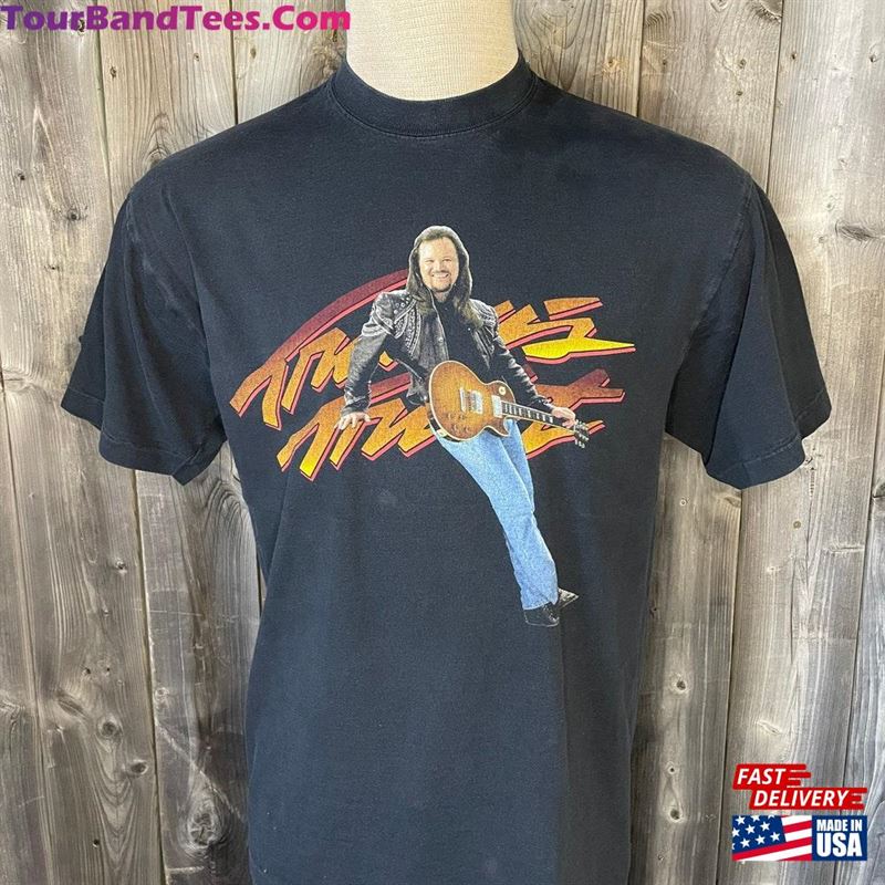 Vintage 1990S Travis Tritt Burning Thunder Tour T-Shirt Single Stitch Sweatshirt 29Uf169645 – Utopia Fashion