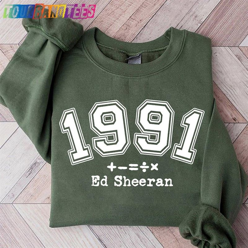 Vintage Ed Sheeran Tour Shirt The Mathletics Concert Sweatshirt Unisex T-Shirt 29Uf180081 – Utopia Fashion