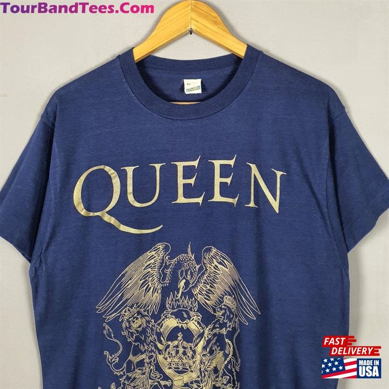 Vintage Queen Promo Tour T-Shirt Size Large 80S 90S Rock N Classic Unisex 29Uf169039 – Utopia Fashion