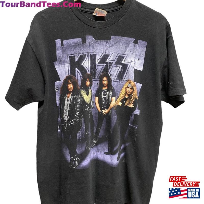 Vintage Kiss Revenge Band Concert Tour Tee Size Large Classic Hoodie 29Uf165273 – Utopia Fashion