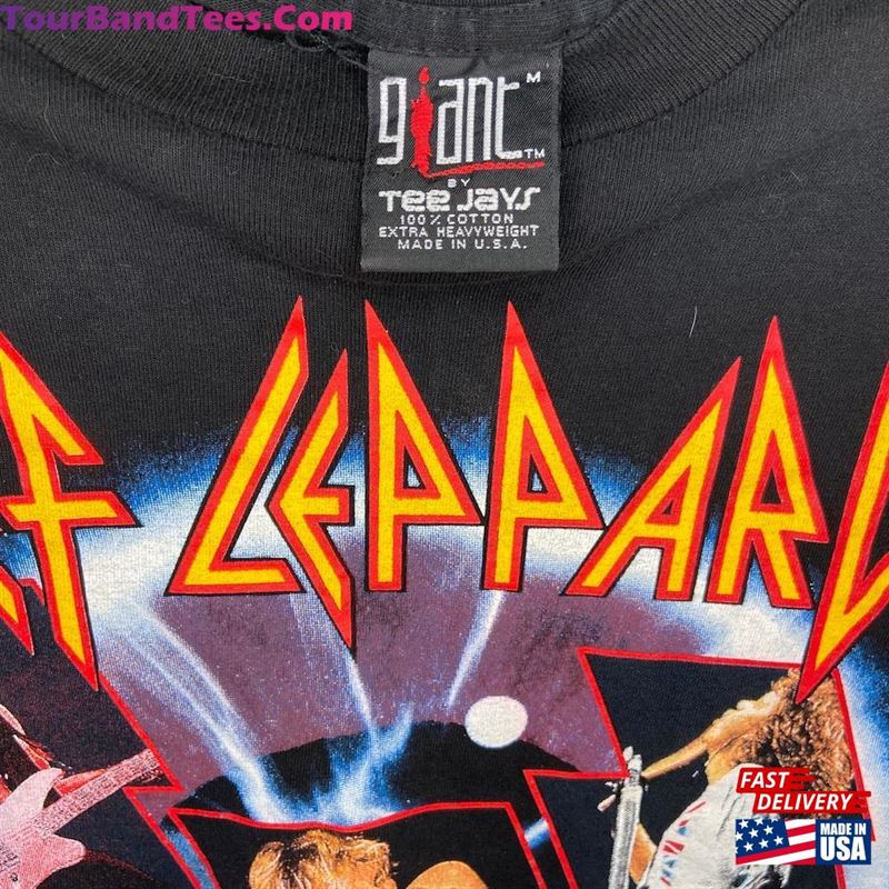 Vintage Def Leppard The Day Weekend Tour Live T-Shirt Classic 29Uf165184 – Utopia Fashion