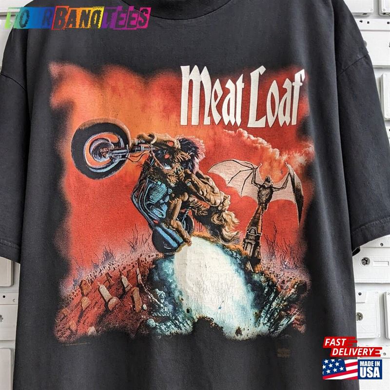 Vintage Meat Loaf T-Shirt Classic 29Uf172602 – Utopia Fashion