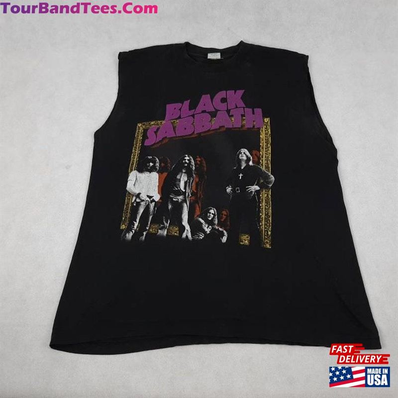 Vintage Black Sabbath Tour T-Shirt Unisex 29Uf171038 – Utopia Fashion