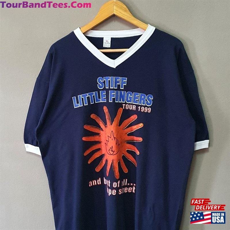 Vintage Stiff Little Fingers Uk Tour T-Shirt Size Xl 90S Rare Slf Band Punk Rock Ska New Wave 1990S Promo Concert The Jam Tee Unisex Sweatshirt 29Uf169995 – Utopia Fashion