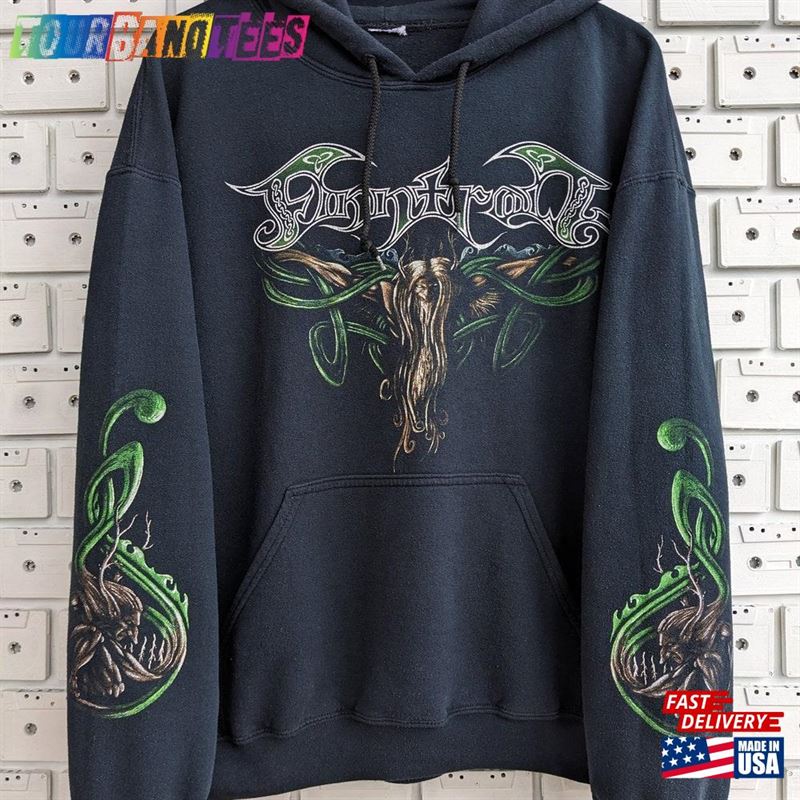 Vintage 2000S Finntroll Hoodie Det Iskalla Trollblodet Finnish Folk Black Metal Band Long Sleeve Merch Size L Unisex 29Uf169699 – Utopia Fashion