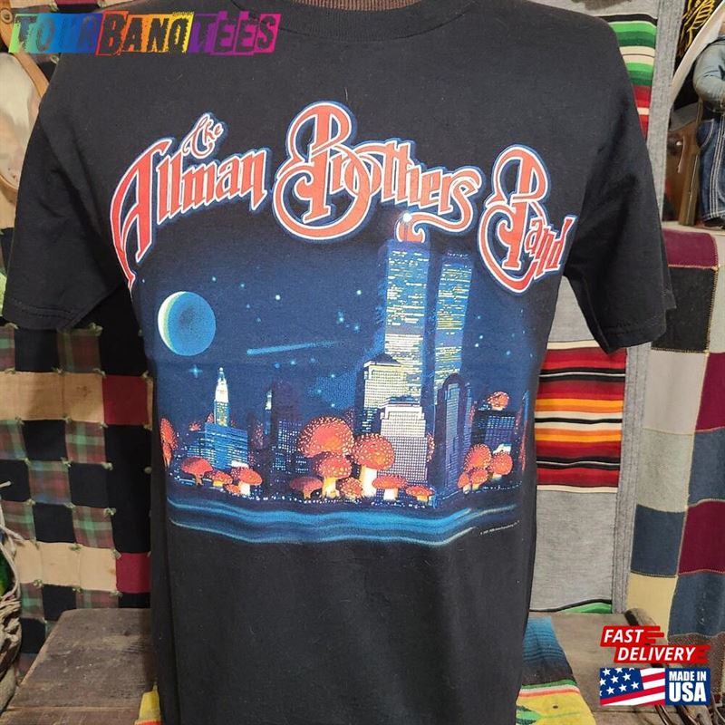 Vintage Allman Bros Rare Twin Towers New York City Grateful Cityscape Hippie Rock Liberty Concert Tour Music 90S 00S Band T Shirt Unisex Sweatshirt 29Uf172942 – Utopia Fashion