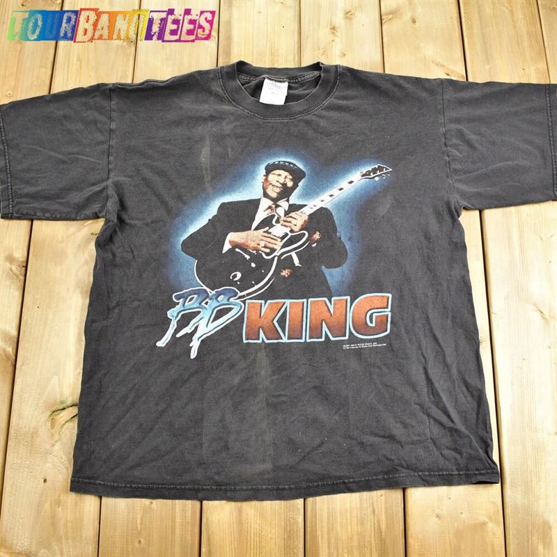 Vintage Bb King Of The Blues World Tour T-Shirt Band Tee Jazz Hoodie Unisex 29Uf174709 – Utopia Fashion