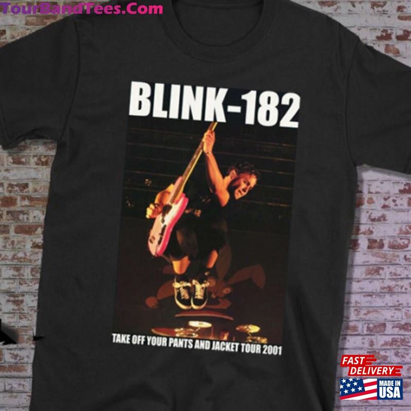 Vintage Blink World Tour Music Shirt Crappy Punk Rock Band Tee Classic Hoodie 29Uf165362 – Utopia Fashion