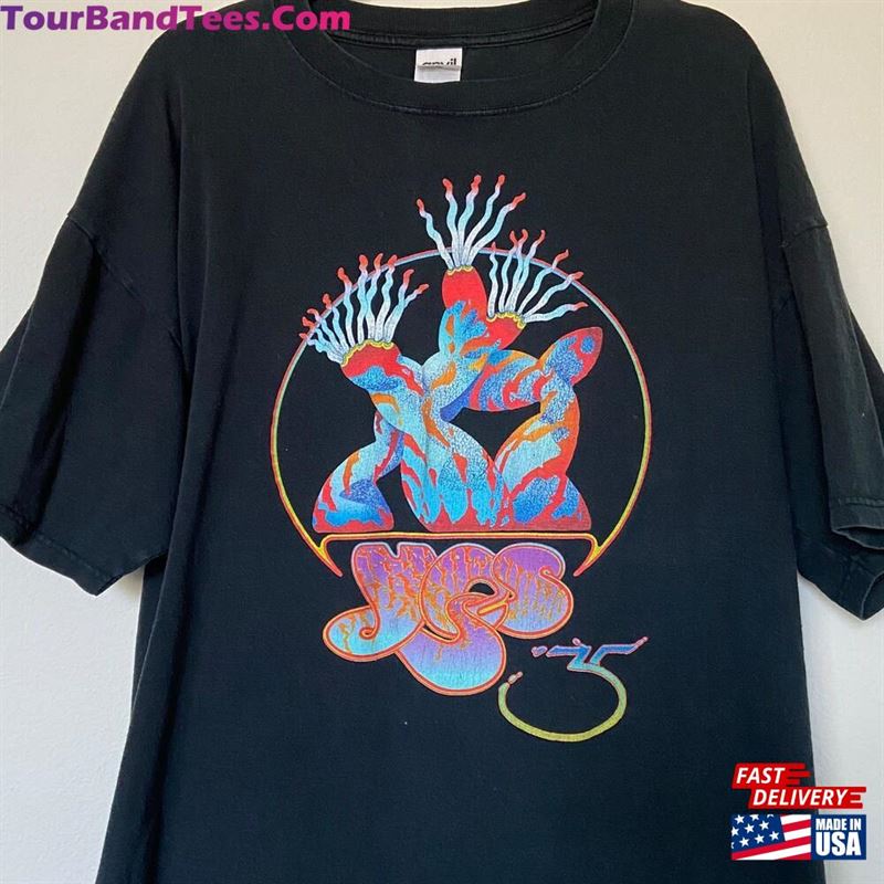 Vintage Yes Band Concert Tour T-Shirt Classic Sweatshirt 29Uf165067 – Utopia Fashion