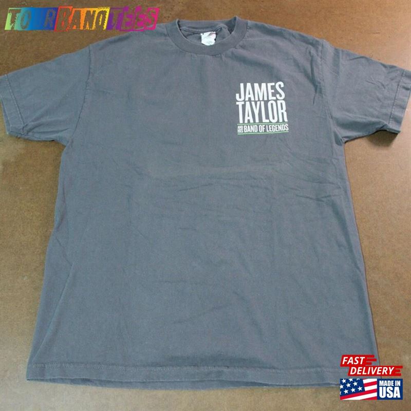 Vintage James Taylor And His Band Of Legends Tour T-Shirt Unisex Hoodie 29Uf173302 – Utopia Fashion