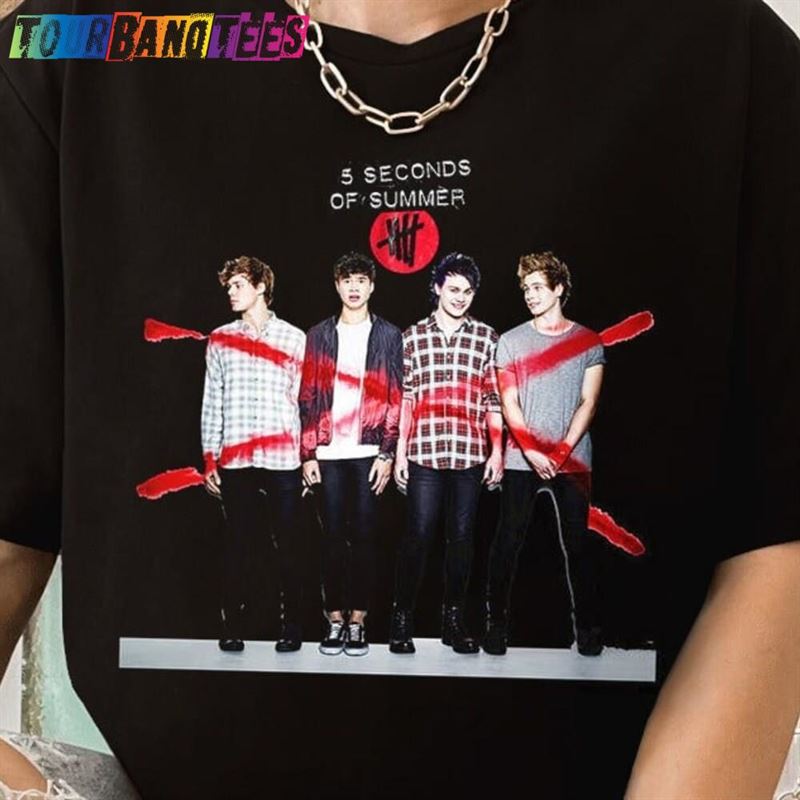 Vintage Seconds Of Summer Shirt 5Sos Tour Merch Sweatshirt T-Shirt 29Uf166591 – Utopia Fashion