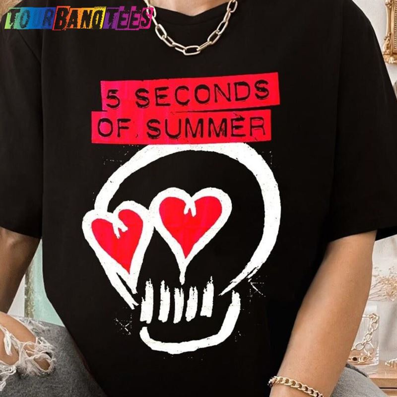 Vintage 5Sos Shirt Seconds Of Summer Merch Sweatshirt Hoodie 29Uf166588 – Utopia Fashion