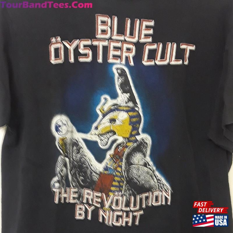 Vintage 80’S Blue Oyster Cult The Revolution By Night T-Shirt Classic 29Uf168827 – Utopia Fashion