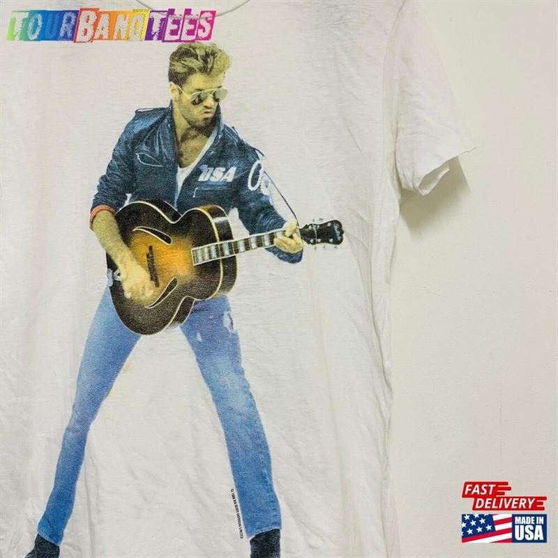 Vintage George Micheal Faith Tour Solo Singer T-Shirt Adult Contemporary Pop Sweatshirt Classic 29Uf173818 – Utopia Fashion